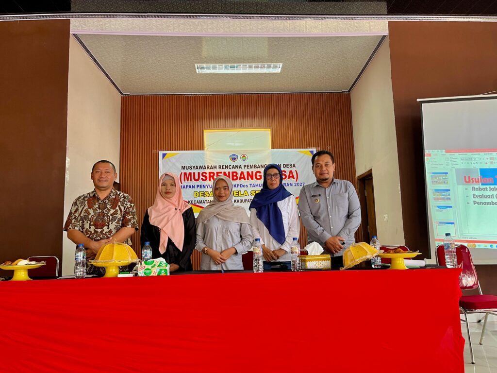 Sinergi Membangun Desa, Kadis PMD BUSEL Hadiri Musrenbang Desa Lawela Selatan
