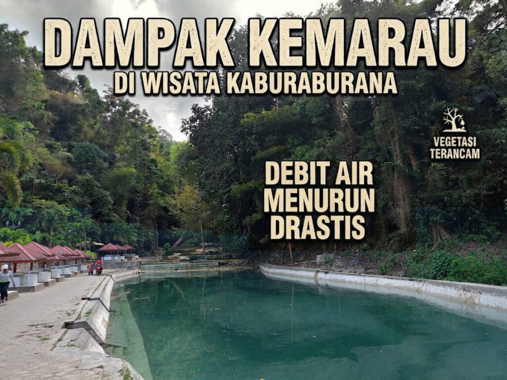 Dampak Kemarau, Debit Air Permandian Kaburaburana Berkurang Drastis: Pengelola Akui Pengunjung Anjlok